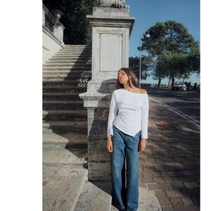 Zara asymmetrical top